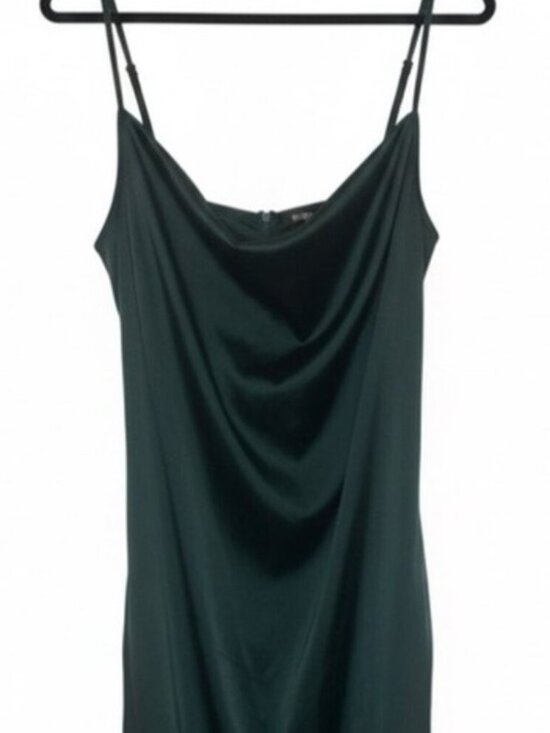 None Dresses & Skirts - Slip Dress‎ - Forest Green